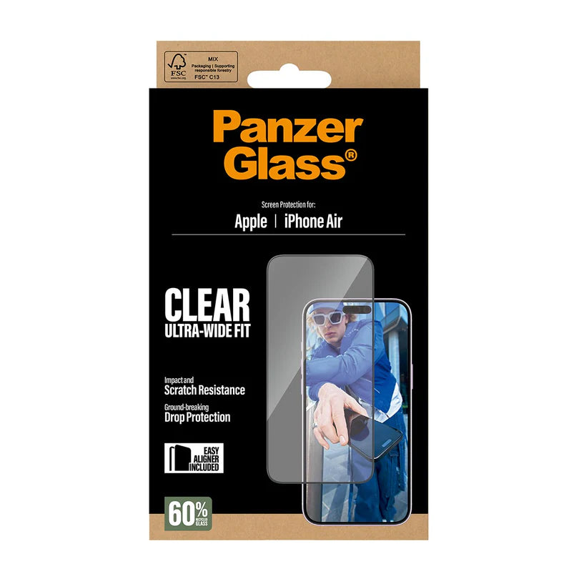 PanzerGlass Screen Protector for iPhone 17 Series & iPhone Air Ultra-Wide Fit