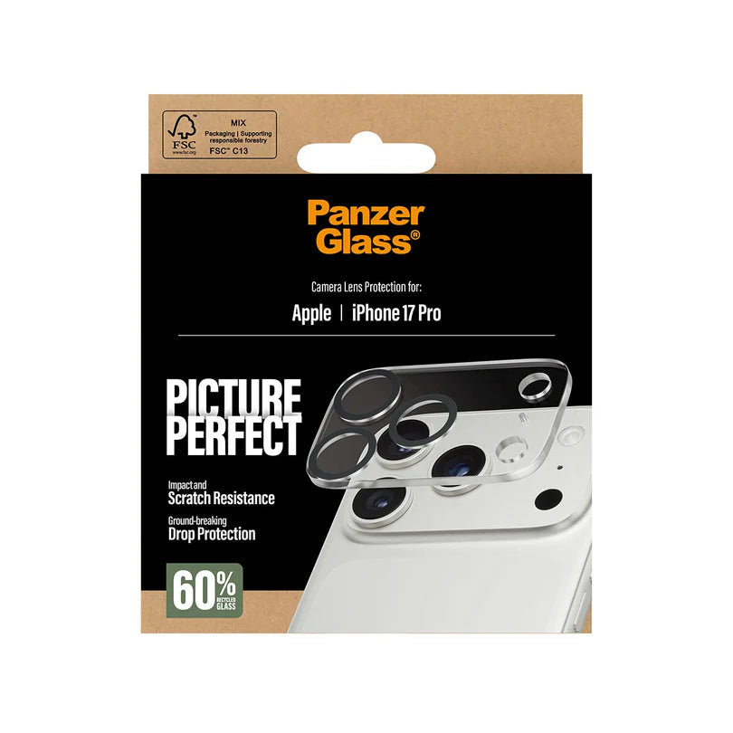 PanzerGlass PicturePerfect Camera Lens Protector for iPhone Air & iPhone 17 Series