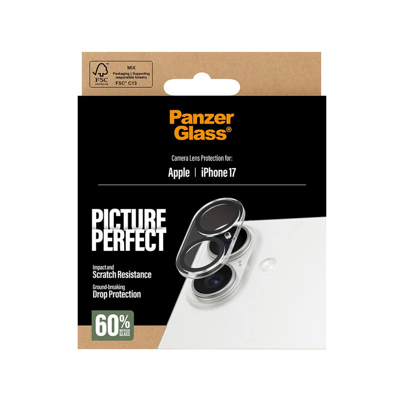 PanzerGlass PicturePerfect Camera Lens Protector for iPhone Air & iPhone 17 Series