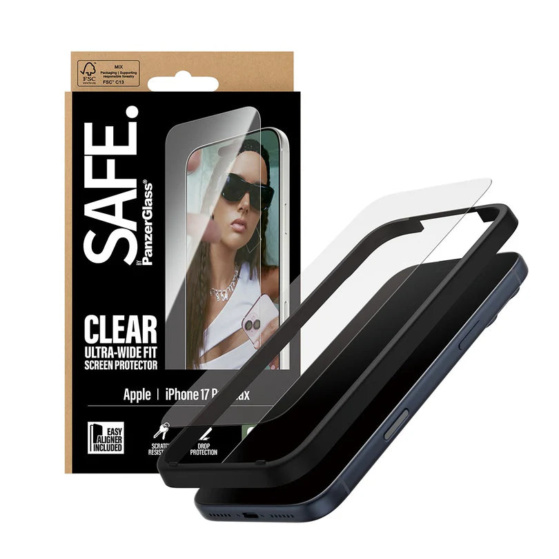SAFE Screen Protector Ultra-Wide Fit for iPhone 17 Series and iPhone Air