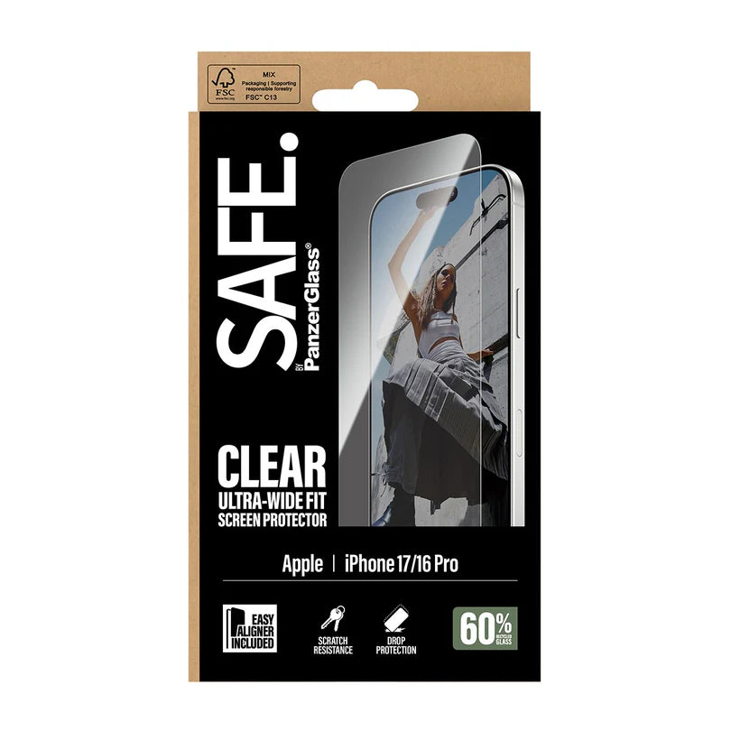 SAFE Screen Protector Ultra-Wide Fit for iPhone 17 Series and iPhone Air
