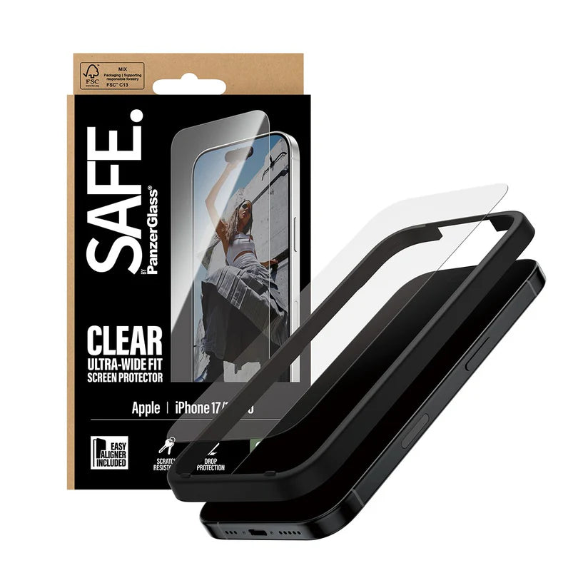 SAFE Screen Protector Ultra-Wide Fit for iPhone 17 Series and iPhone Air