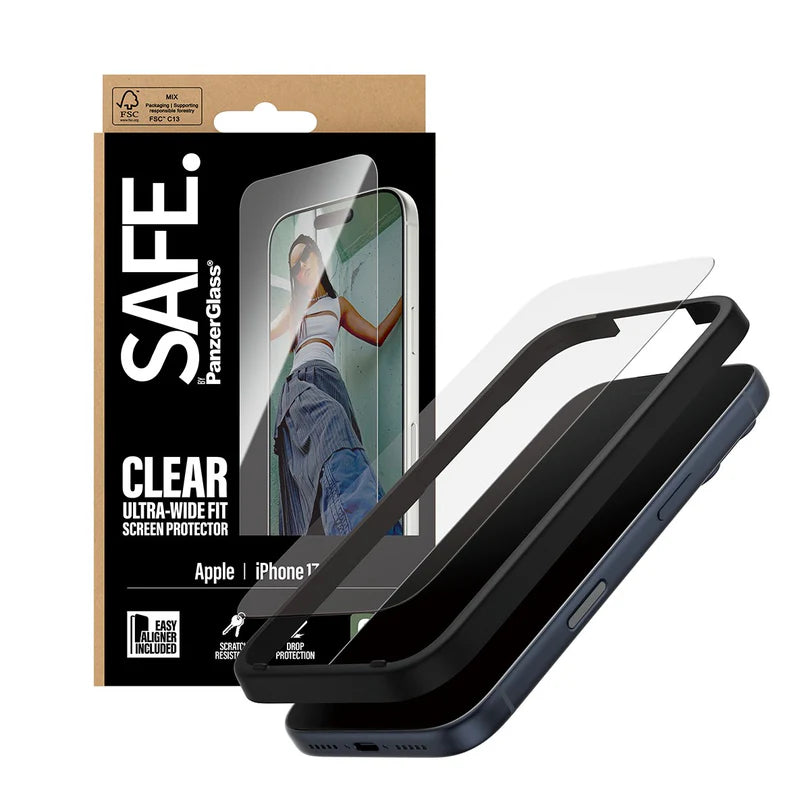 SAFE Screen Protector Ultra-Wide Fit for iPhone 17 Series and iPhone Air