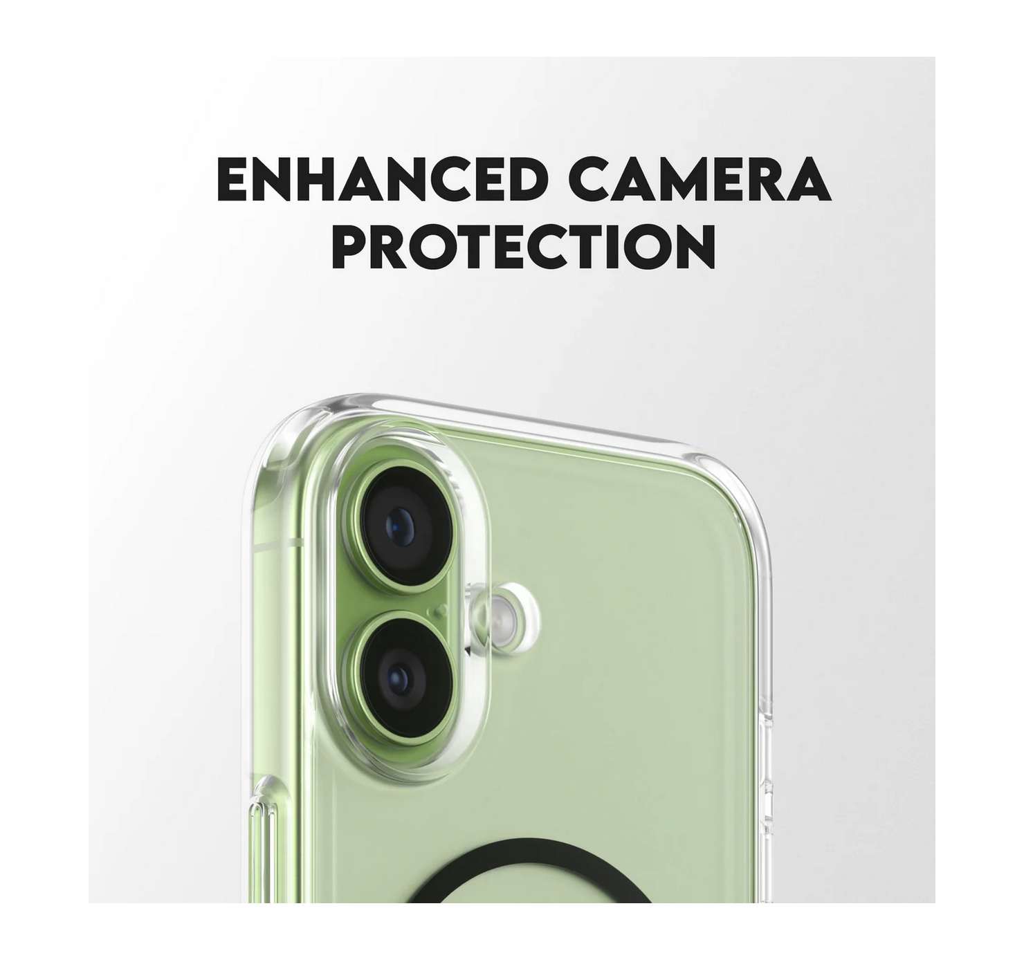 CARE Urban Explorer Case Transparent with Black MagSafe iPhone Air