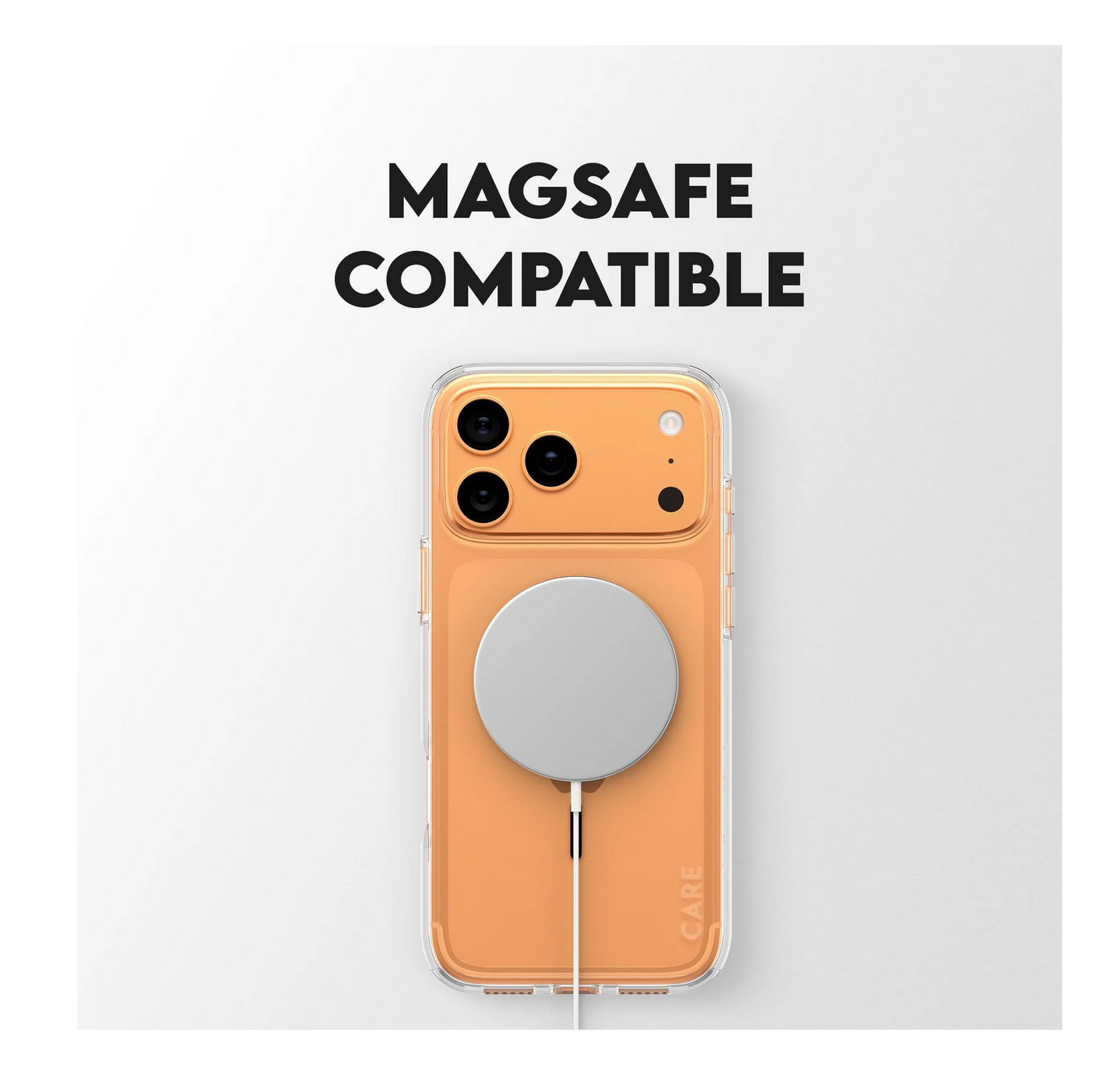 CARE Urban Explorer Case Transparent with Black MagSafe iPhone Air