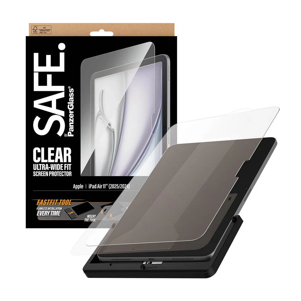SAFE TemperedGlass Ultra Wide Fit for iPad (2024-2025)