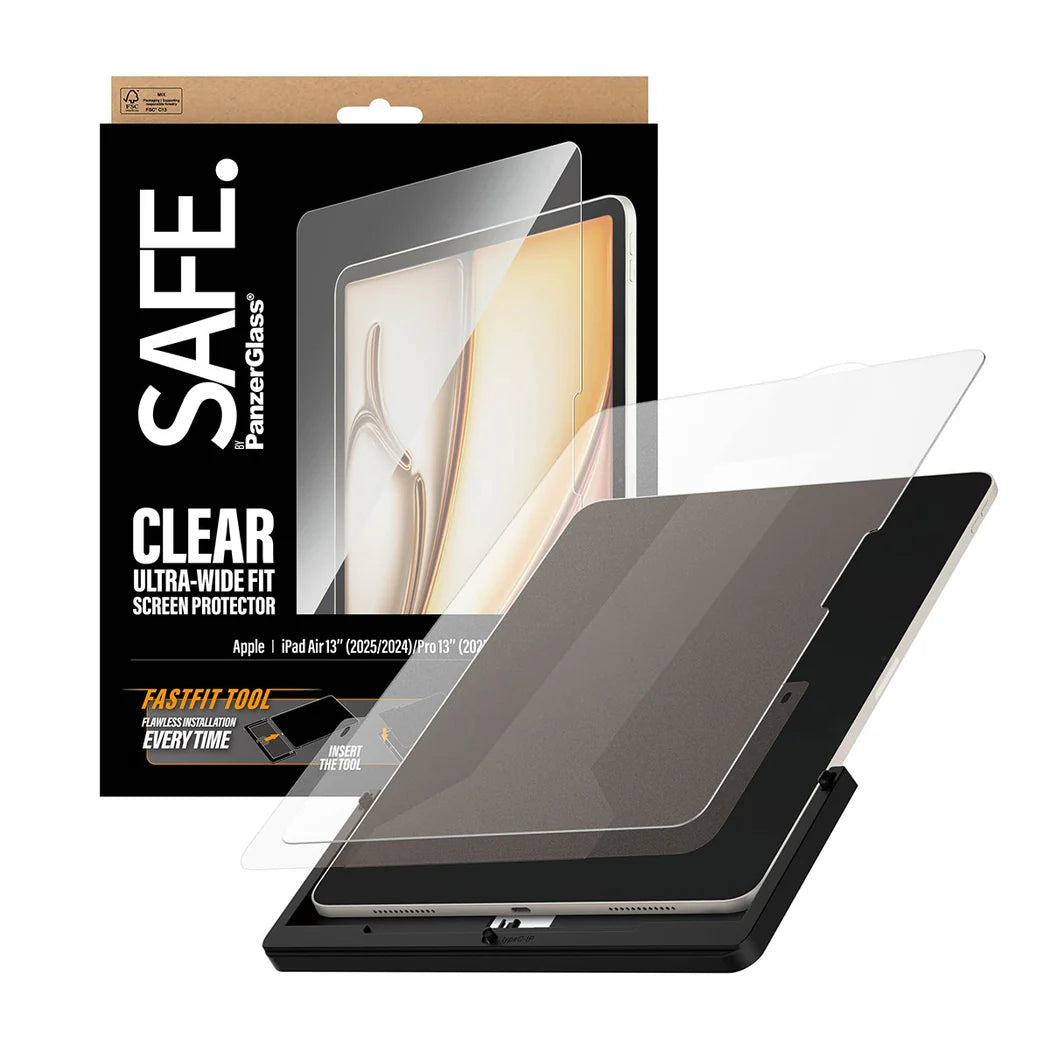 SAFE TemperedGlass Ultra Wide Fit for iPad (2024-2025)