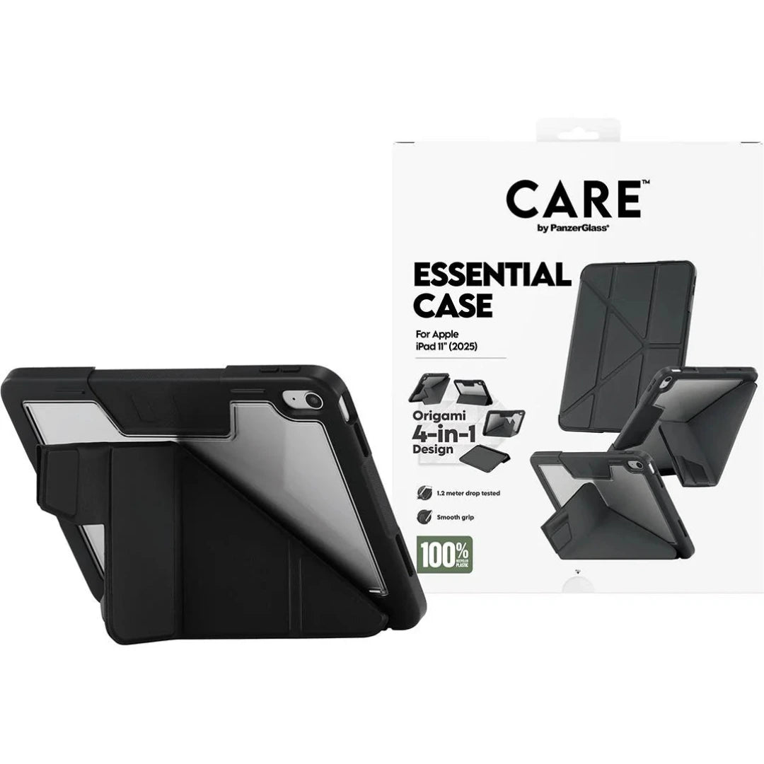 Care TPU Essential Case for iPad (2024-2025) Black