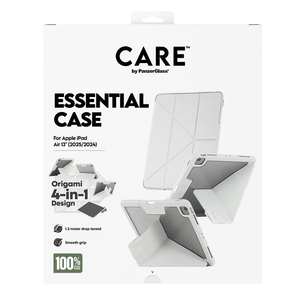 Care TPU Essential Case for iPad (2024-2025) Grey