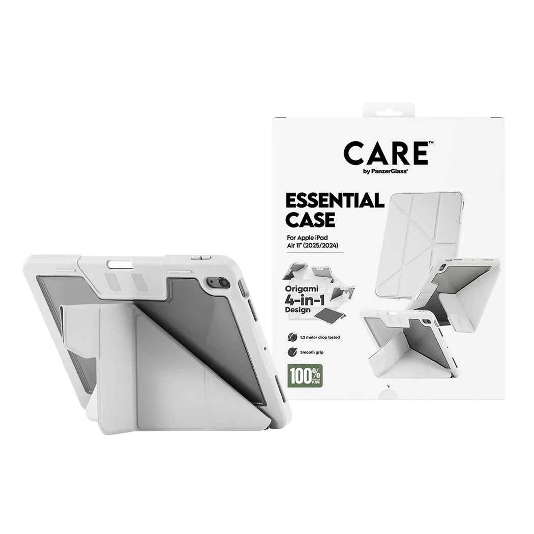 Care TPU Essential Case for iPad (2024-2025) Grey