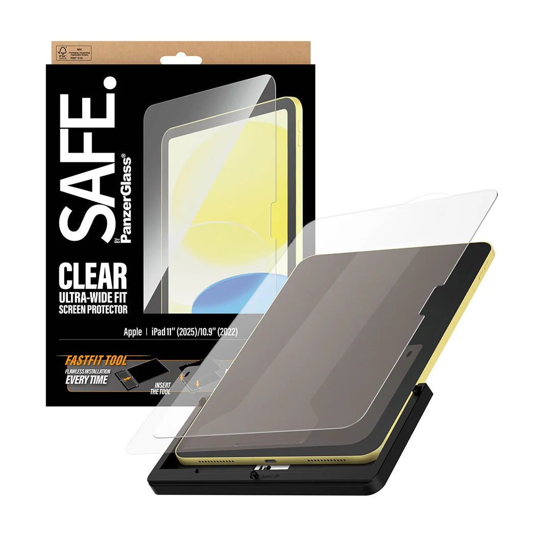 SAFE TemperedGlass Ultra Wide Fit for iPad (2024-2025)