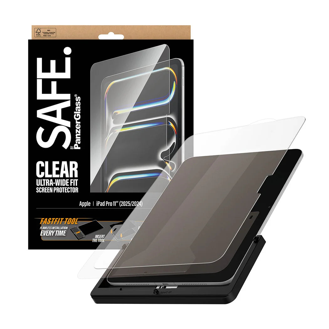 SAFE TemperedGlass Ultra Wide Fit for iPad (2024-2025)