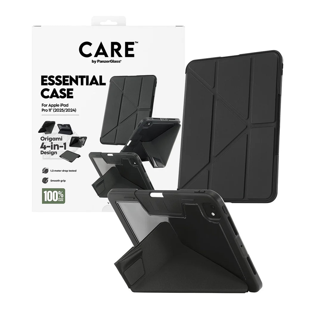 Care TPU Essential Case for iPad (2024-2025) Black