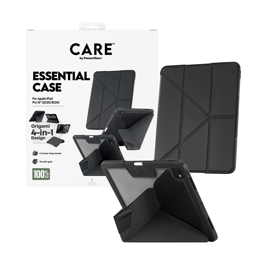 Care TPU Essential Case for iPad (2024-2025) Black