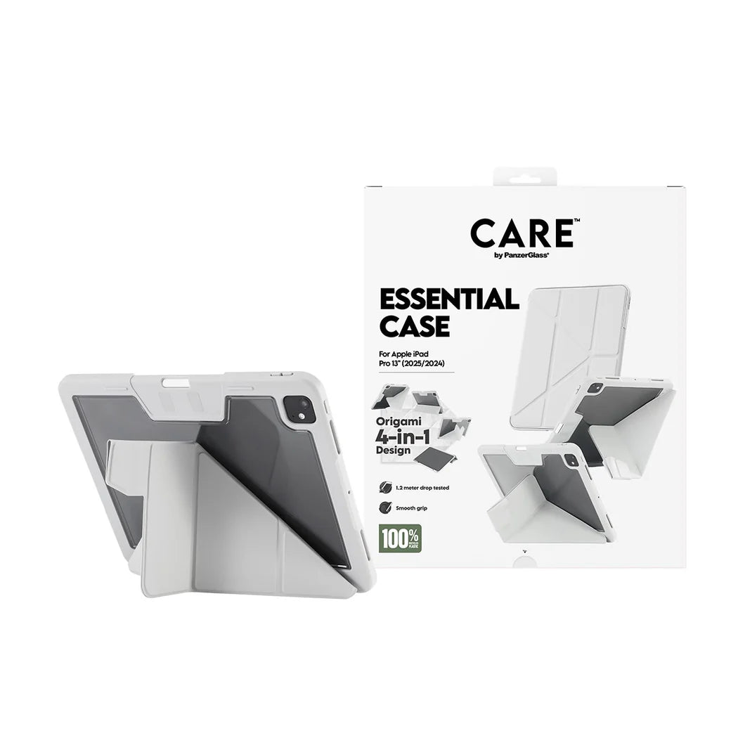 Care TPU Essential Case for iPad (2024-2025) Grey