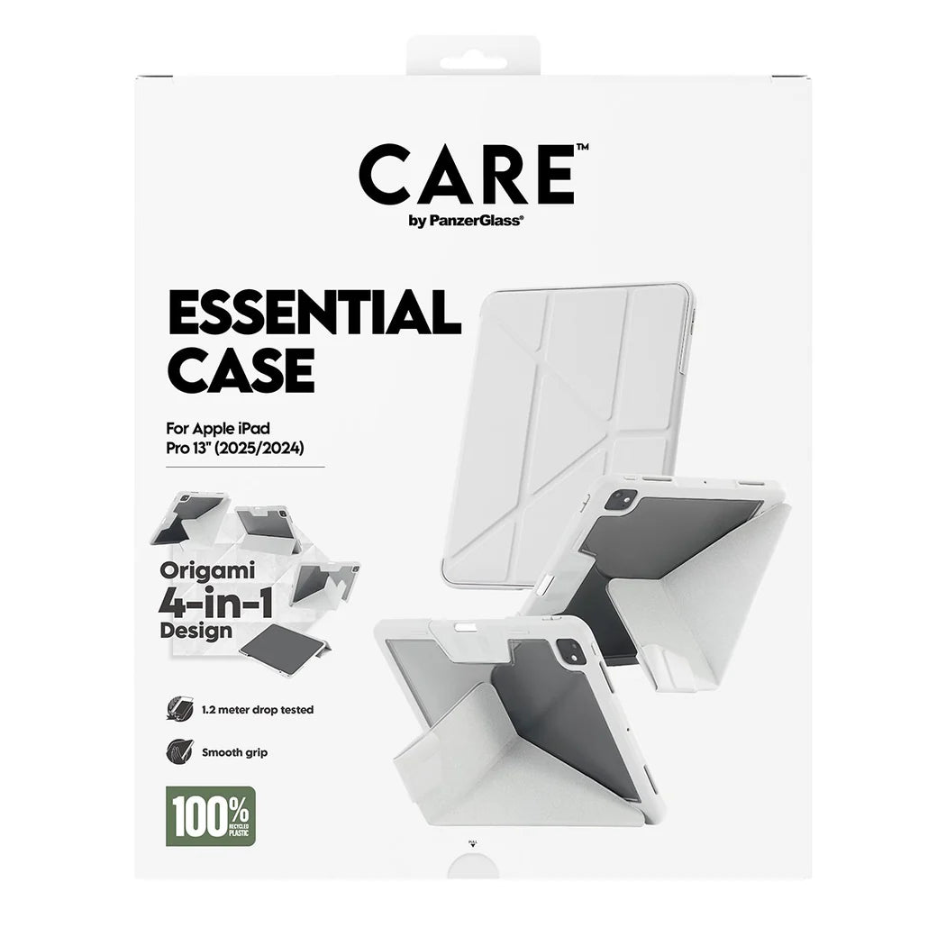 Care TPU Essential Case for iPad (2024-2025) Grey