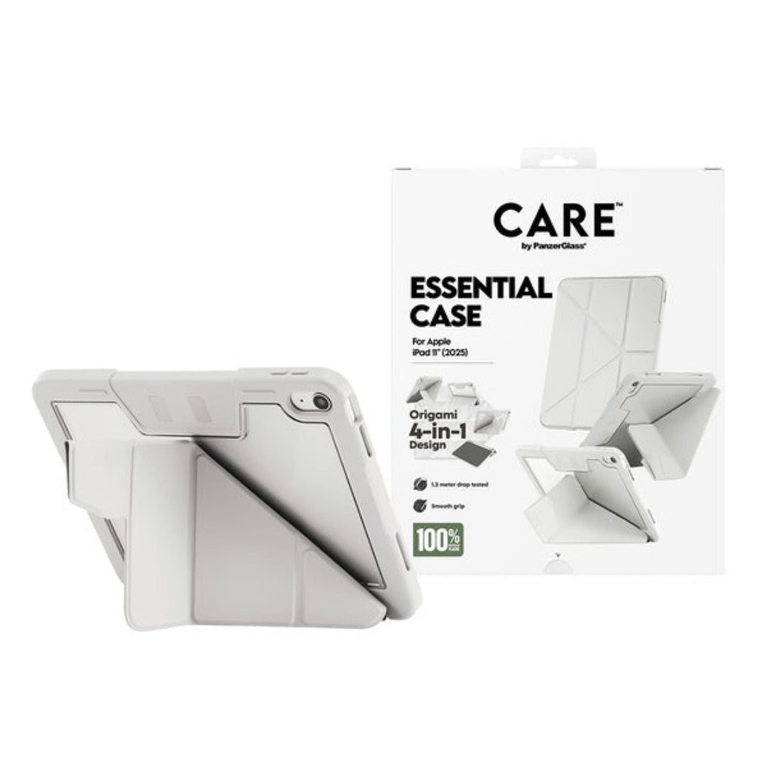 Care TPU Essential Case for iPad (2024-2025) Grey