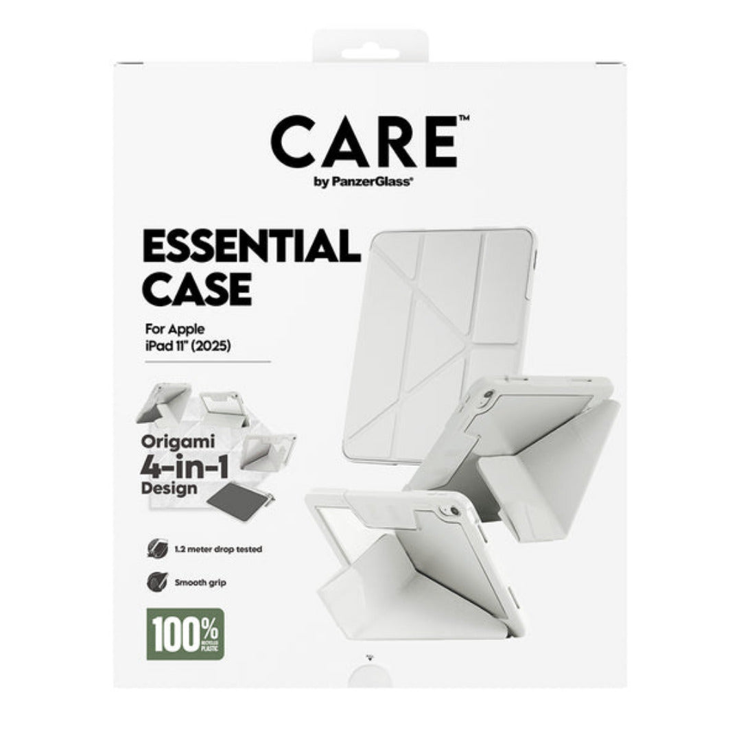 Care TPU Essential Case for iPad (2024-2025) Grey