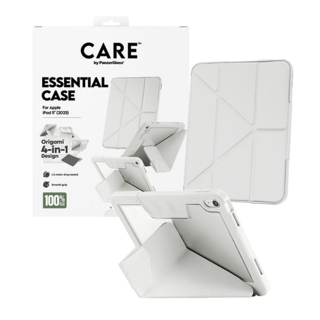 Care TPU Essential Case for iPad (2024-2025) Grey