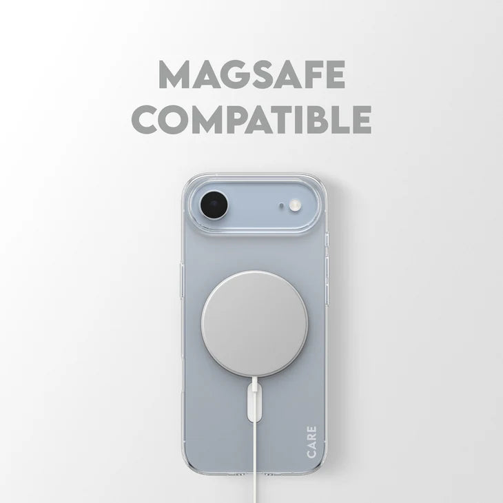 CARE SL1M Case Transparent with MagSafe for iPhone 17 Series and iPhone Air