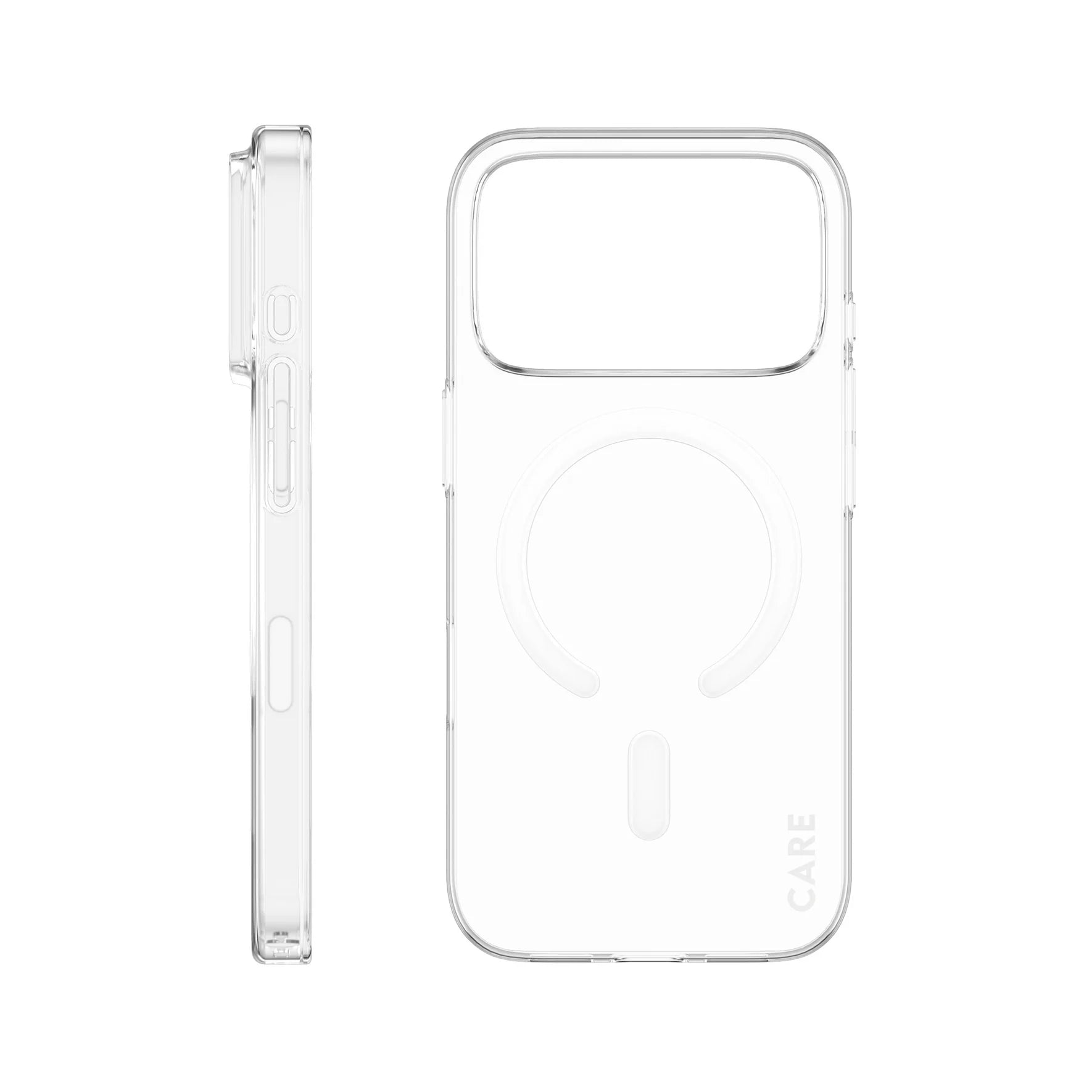 CARE SL1M Case Transparent with MagSafe for iPhone 17 Series and iPhone Air