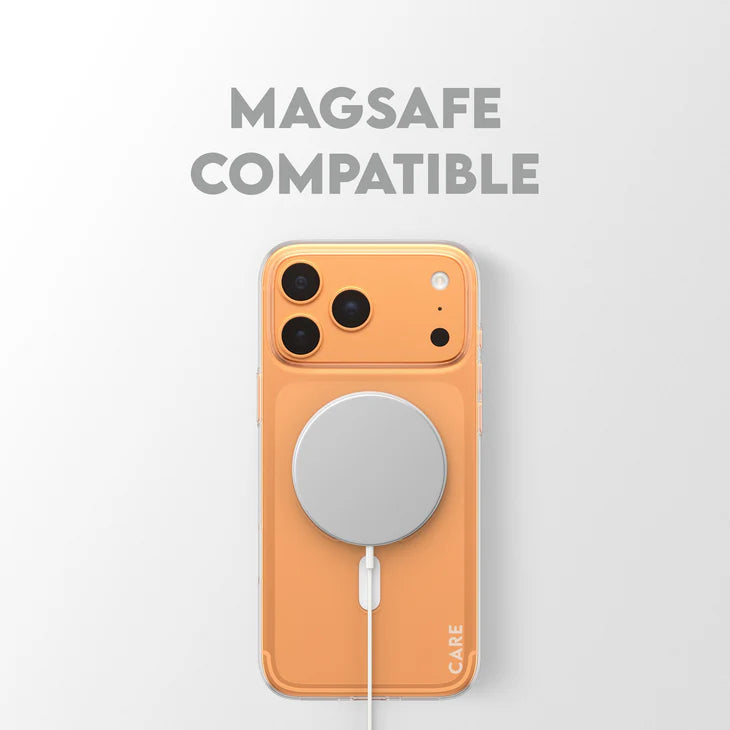 CARE SL1M Case Transparent with MagSafe for iPhone 17 Series and iPhone Air