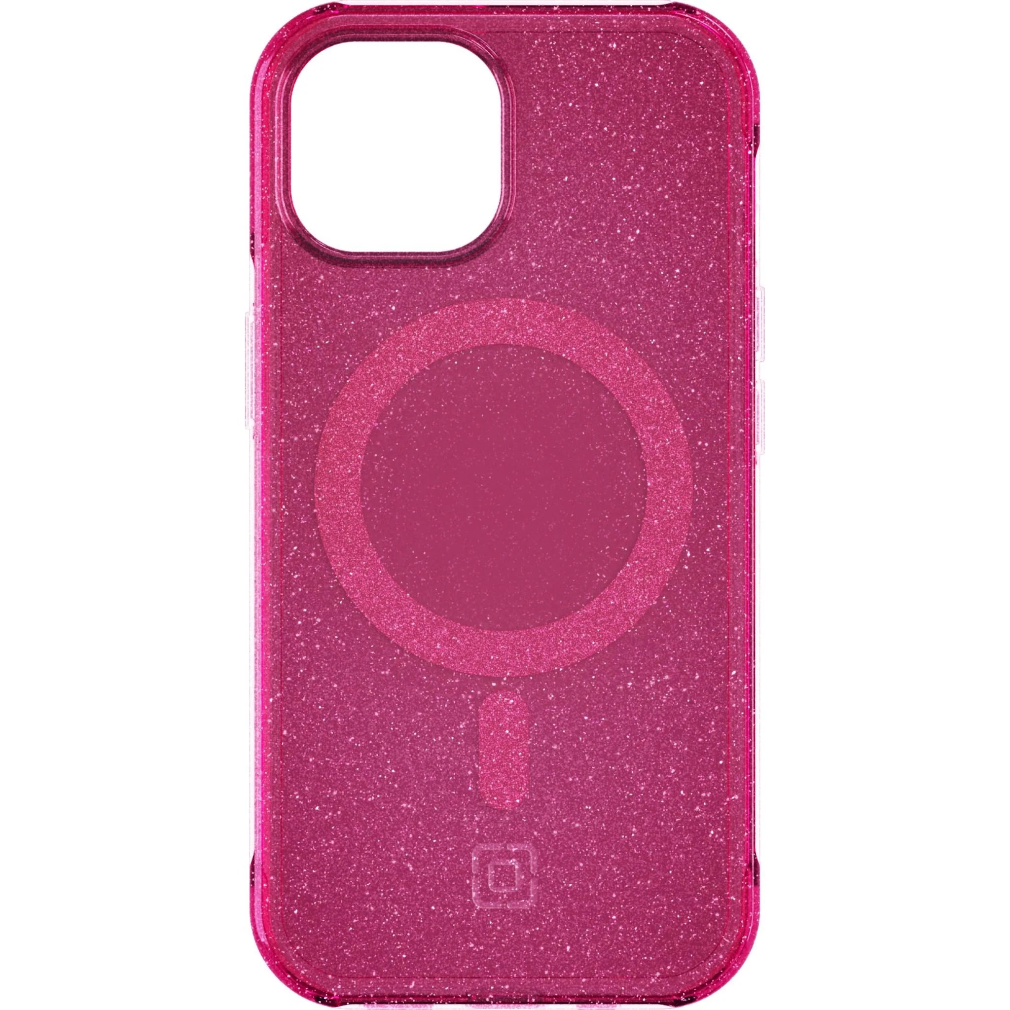 Incipio Forme Protective MagSafe Case for iPhone 15 Pop Pink Glitter