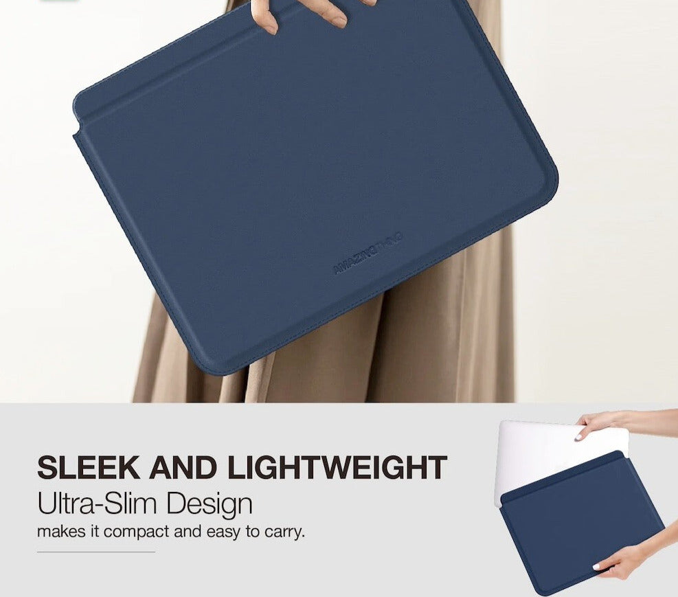 AmazingThing Matte Pro Mag Laptop Sleeve with Stand for Macbook 14