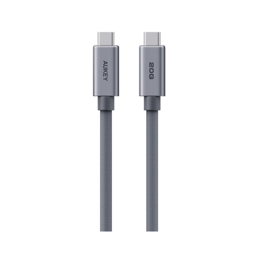 Aukey Cable USB4 Gen2 USBC to USBC 240W 20G 2m Grey