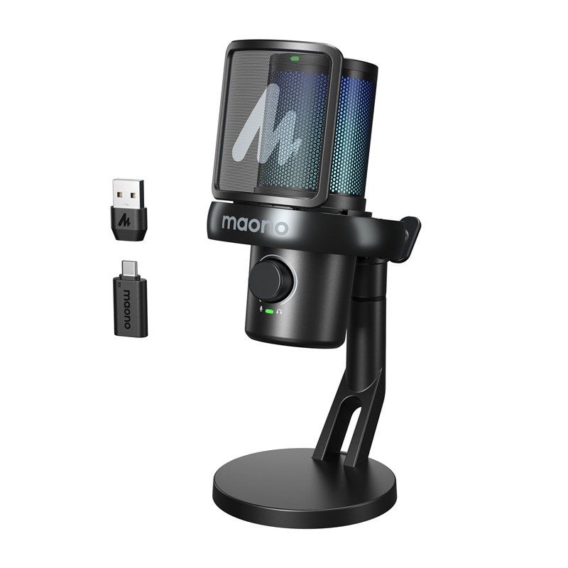 Maono DM40 Pro Wireless Condenser Gaming Desktop Mic