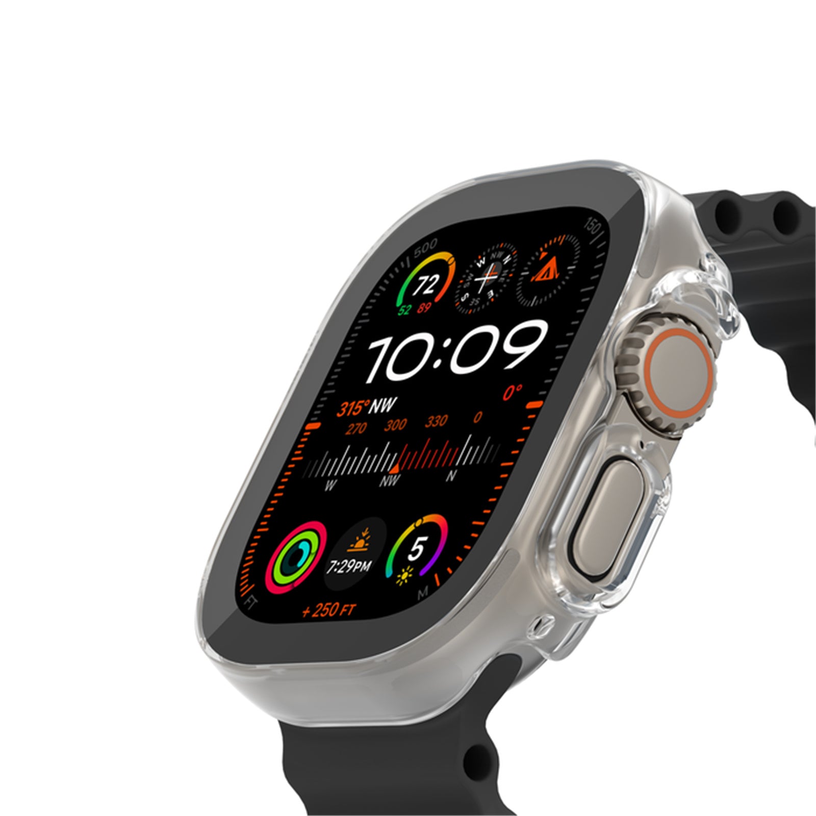 Belkin ScreenForce TemperedCurve 2in1 Screen Pro+Bumper Apple Watch Ultra/Ultra2