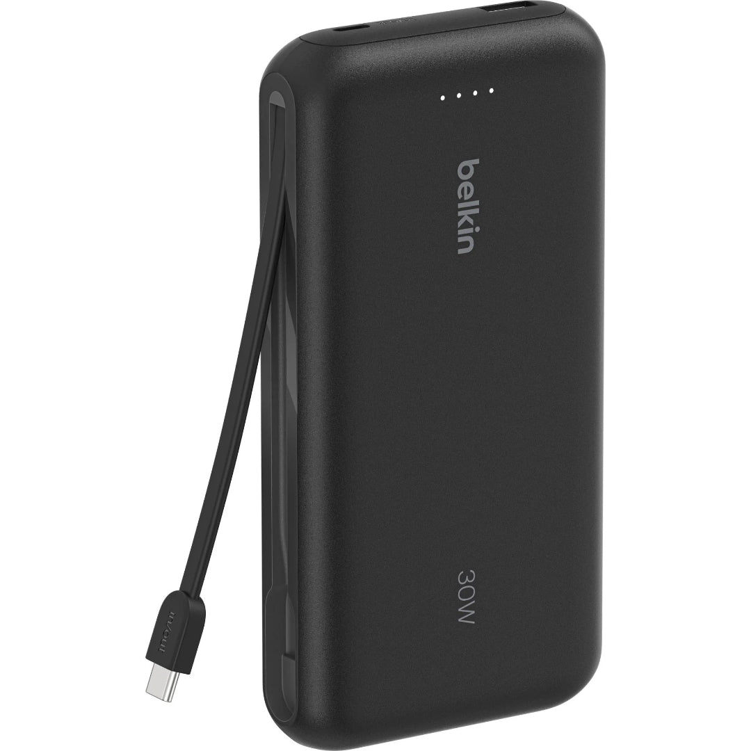 Belkin BoostCharge Power Bank 20Kmah with Integrated Cable