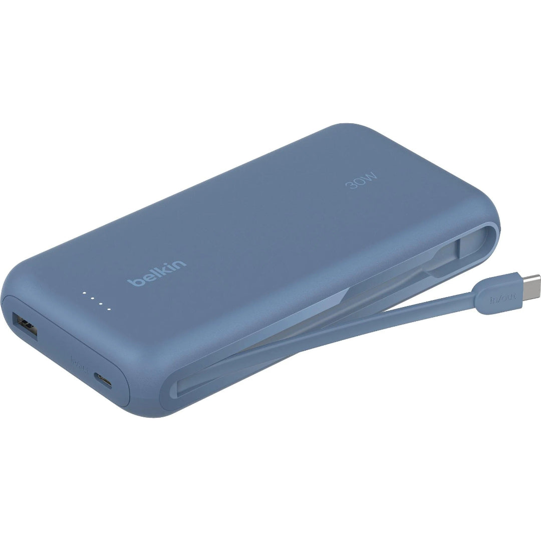 Belkin BoostCharge Power Bank 20Kmah with Integrated Cable