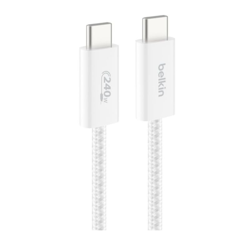 Belkin Braided Soft C to C Cable 1.5m 240W 2.0 2pack