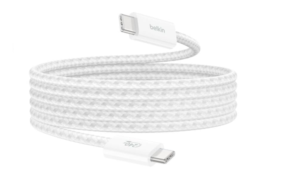 Belkin Braided Soft C to C Cable 1.5m 240W 2.0 2pack