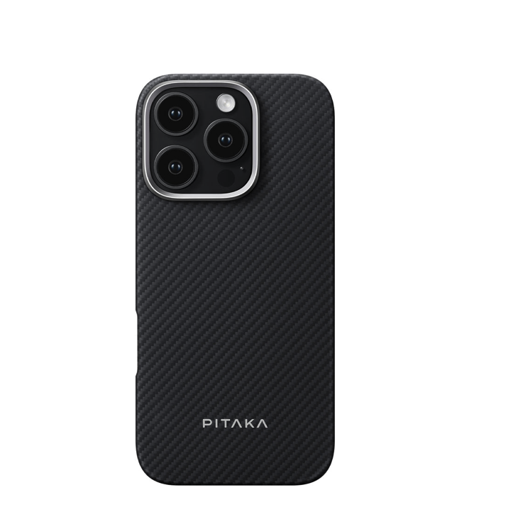 Pitaka MagEZ Case 6 iPhone 16 Pro / Pro Max Black/Grey Twill