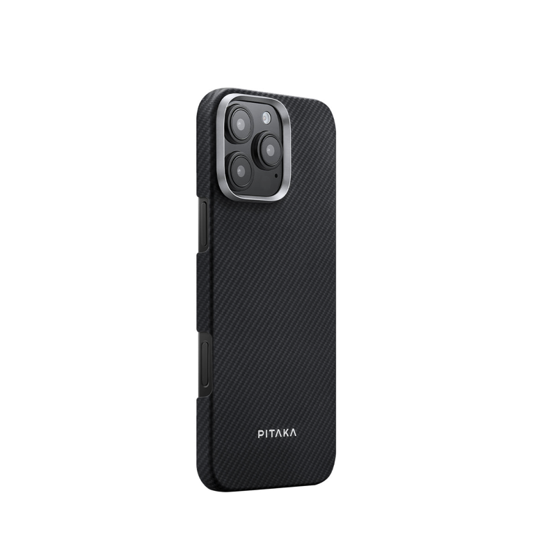 Pitaka MagEZ Case 6 iPhone 16 Pro / Pro Max Black/Grey Twill