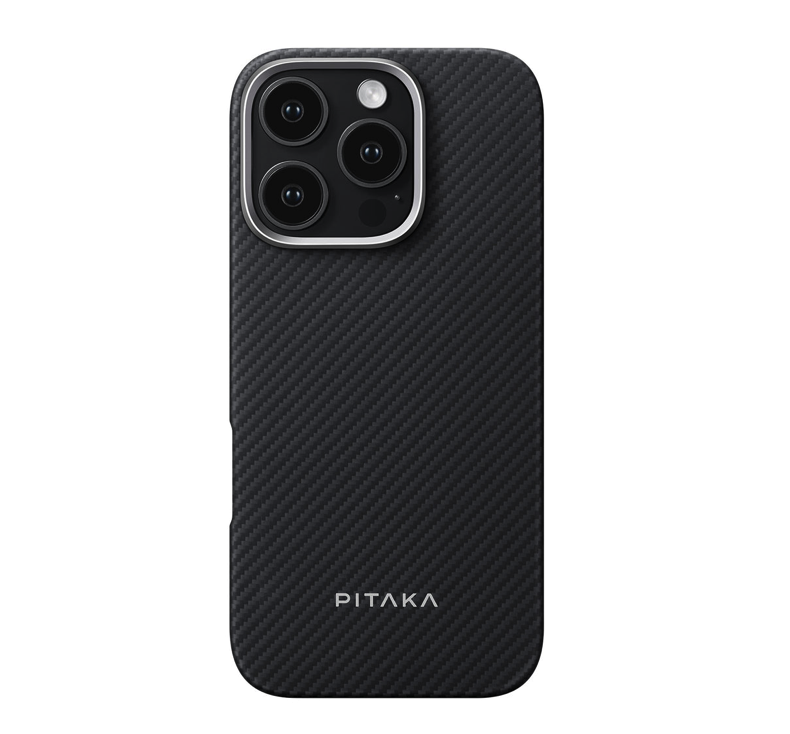 Pitaka MagEZ Case 6 iPhone 16 Pro / Pro Max Black/Grey Twill