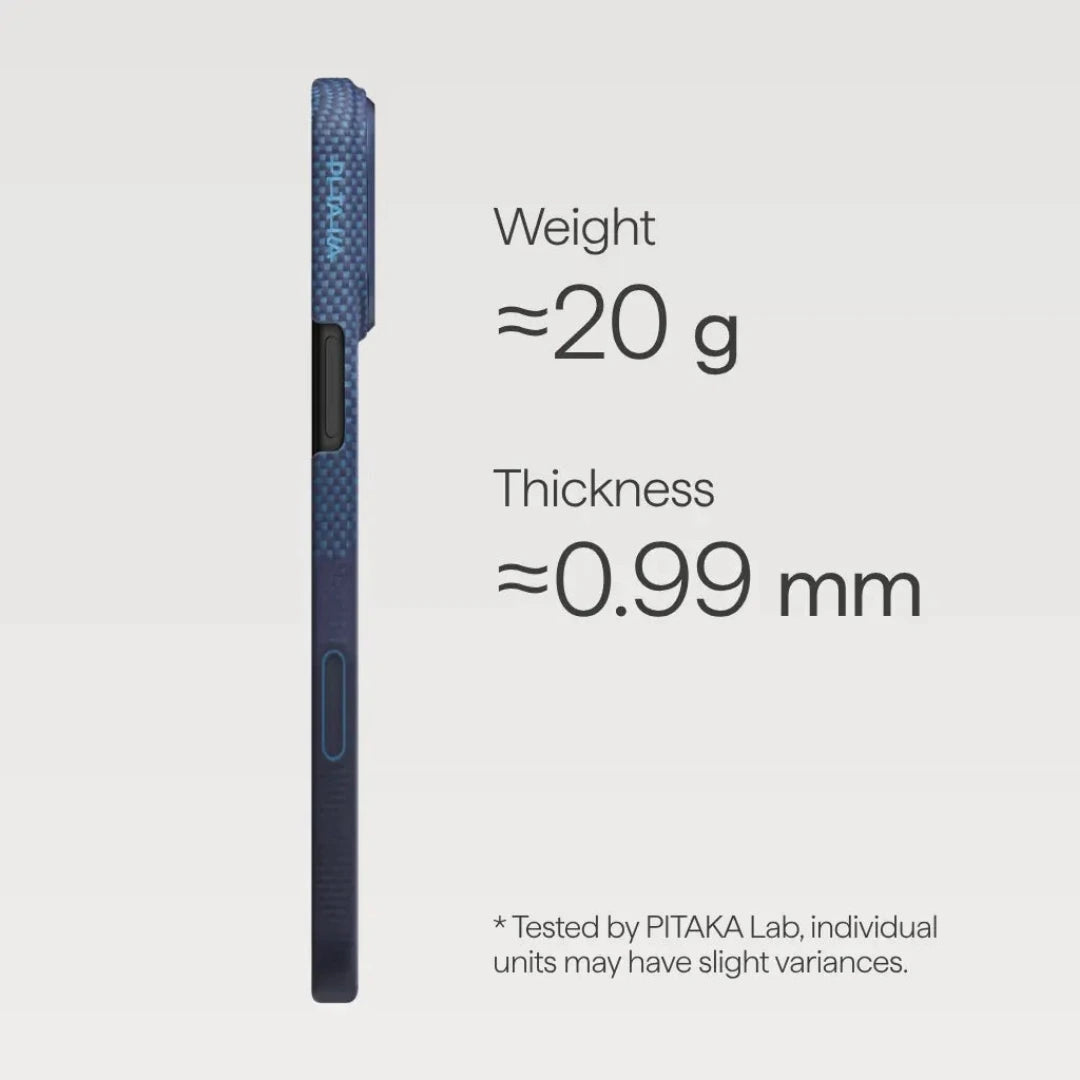 Pitaka UltraSlim Case for iPhone 17 Pro / iPhone 17 Pro Max Over the Horizon