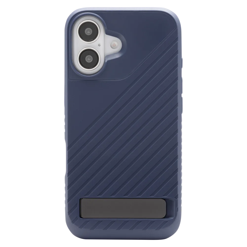 ZAGG iPhone 16 Series Case Denali Snap with kick Stand Navy