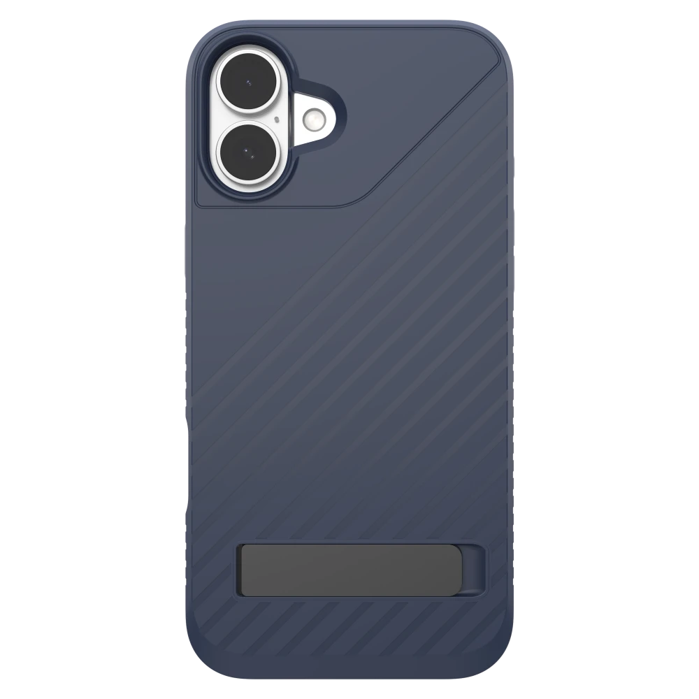 ZAGG iPhone 16 Series Case Denali Snap with kick Stand Navy