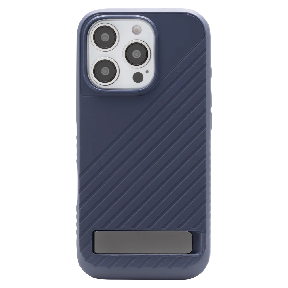 ZAGG iPhone 16 Series Case Denali Snap with kick Stand Navy