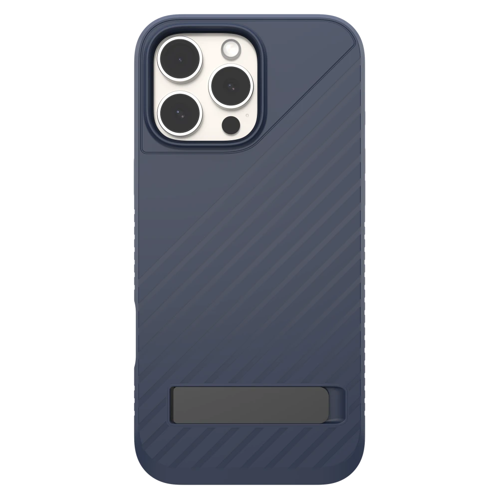 ZAGG iPhone 16 Series Case Denali Snap with kick Stand Navy