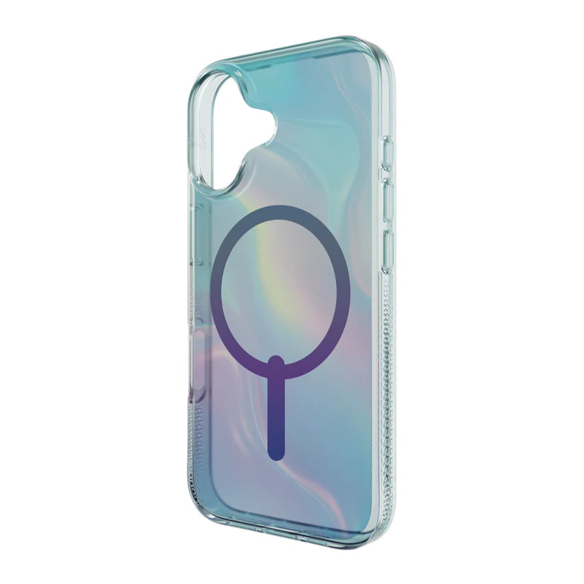 ZAGG Milan Snap Case for iPhone 17 Series and iPhone Air Iridescent Bubble