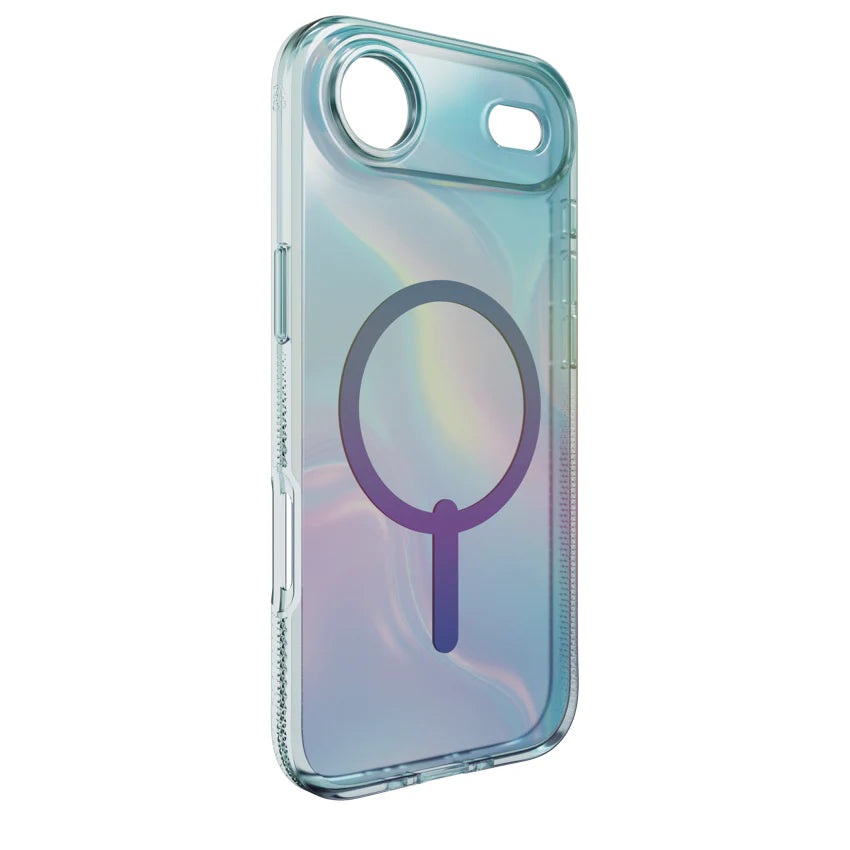 ZAGG Milan Snap Case for iPhone 17 Series and iPhone Air Iridescent Bubble
