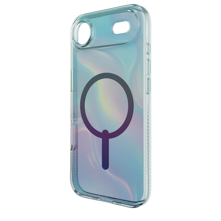 ZAGG Milan Snap Case for iPhone 17 Series and iPhone Air Iridescent Bubble