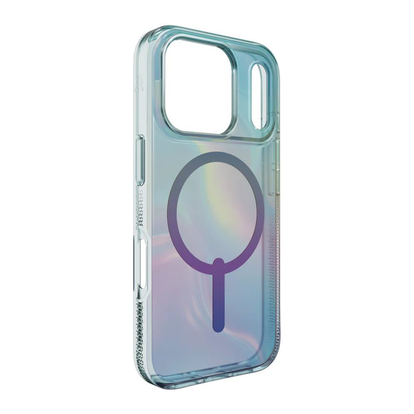 ZAGG Milan Snap Case for iPhone 17 Series and iPhone Air Iridescent Bubble