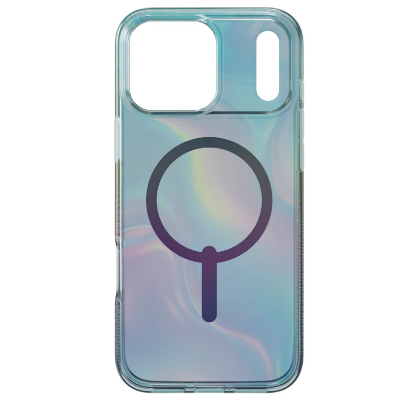 ZAGG Milan Snap Case for iPhone 17 Series and iPhone Air Iridescent Bubble