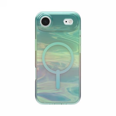 ZAGG Milan Snap Case for iPhone 17 Series and iPhone Air Iridescent Oil Slick