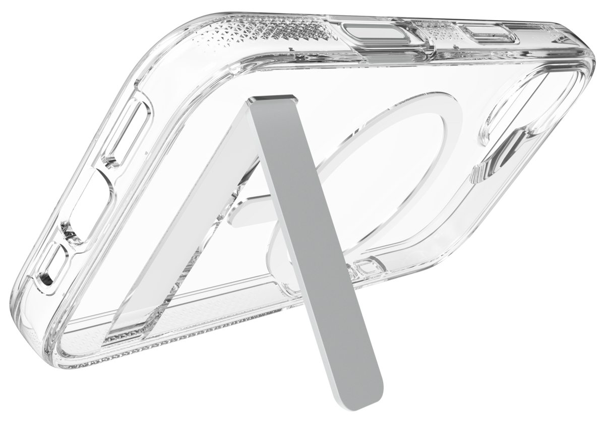 ZAGG Crystal Palace Snap + Kickstand Clear Case for iPhone 17 Series and iPhone Air